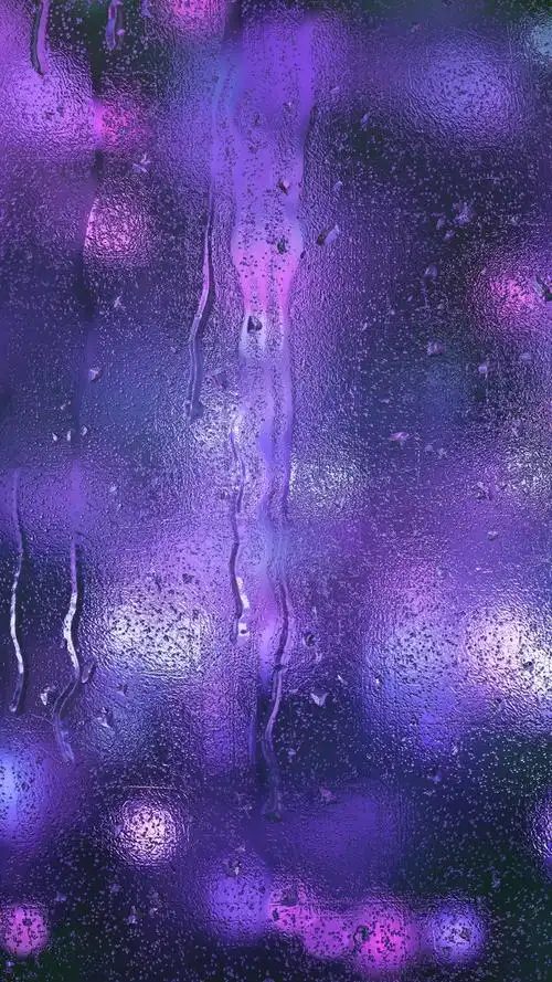 iphone 壁纸 玻璃,水滴,夜晚,光