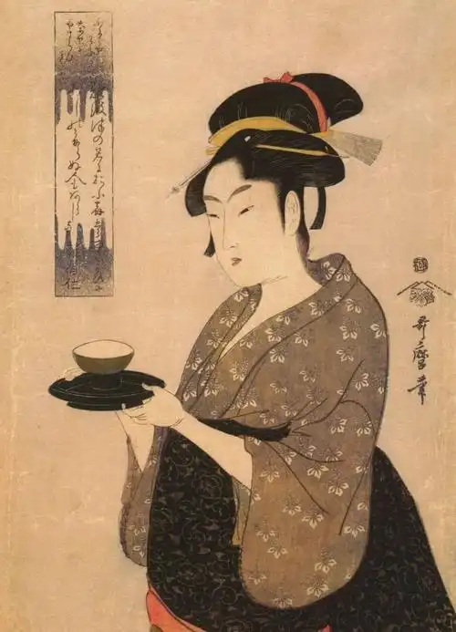 喜多川歌麿出身社会底层靠自学成才,对地位低下的歌舞伎乃至妓女充满