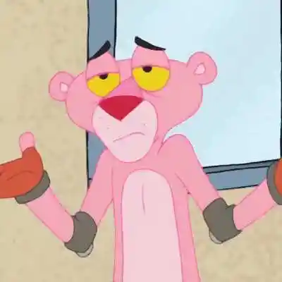 粉红豹头像高清 高清乖巧的粉红顽皮豹图片头像,图片,可爱头像-qq个性