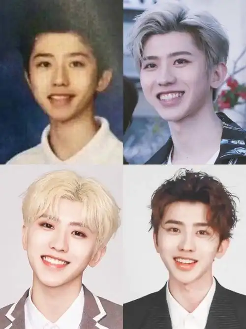 蔡徐坤小时候照片与现在对比之前被喷整容现在看完全等比例长大