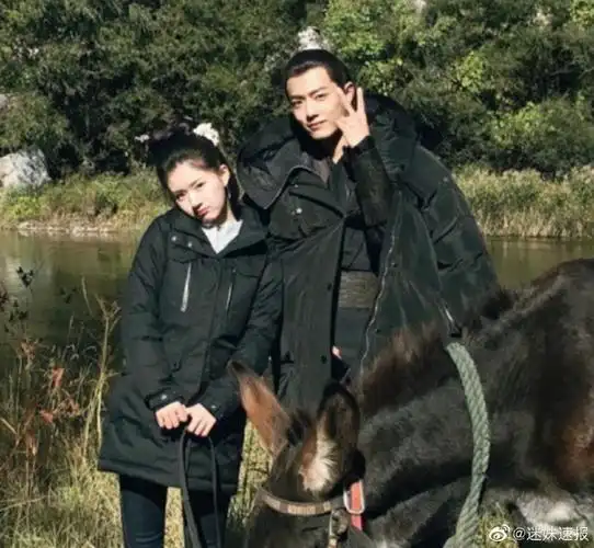 女主运#肖战庄达菲今日官宣合作新电影射雕英雄传,之前曾合作过王玉雯