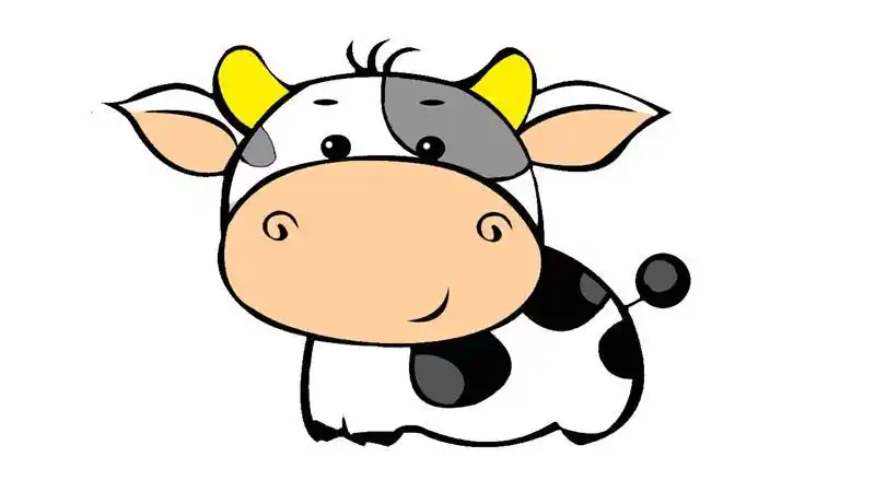 怎么画小牛 - 简笔画 - 懂得牛的卡通简笔画大全简笔画颜色可爱牛牛