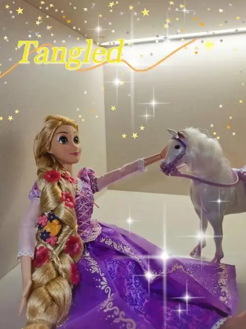 迪士尼长发公主乐佩娃娃