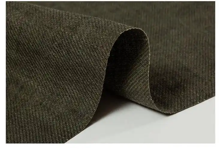 纯苎麻面料素色斜纹麻料女装服装面料衬衫童装裙子布料苎麻斜纹布