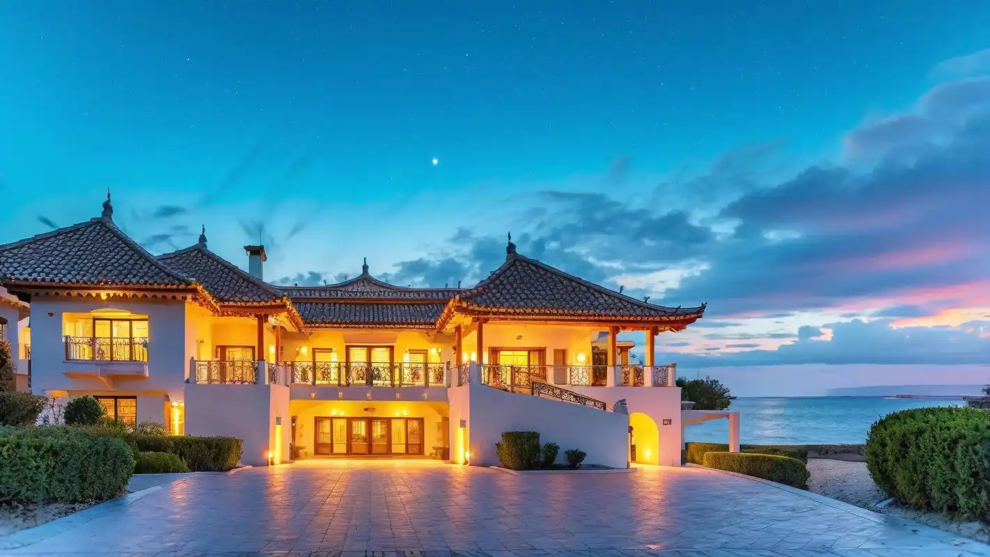 这些别墅海边的壁纸,带你领略不一样的海滨风情.