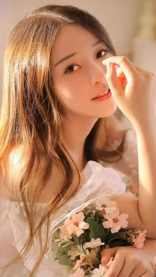 人物美容网红护肤性感小清新女模美背复古甜美性冷淡ins造型法式港风