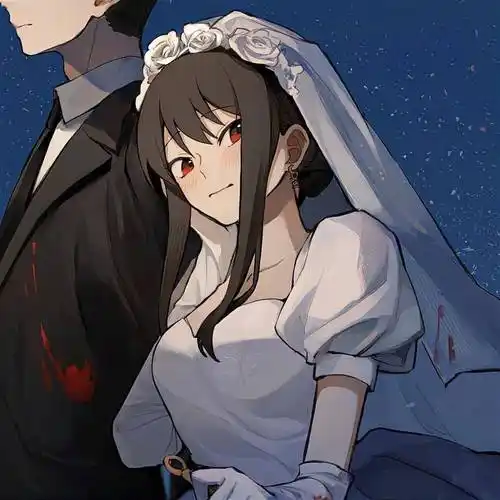 情头| 穿婚纱的白月光情侣头像_的结果_图片_网络