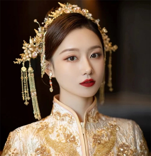 最新中式新娘发型 古典大方气质婉约