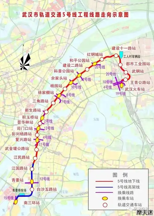 2021年武汉提及哪9条轨道交通线路?