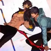 动漫撩衣服腹肌头像 卡通漫画腹肌男撩衣服头像_微信头像图片大全