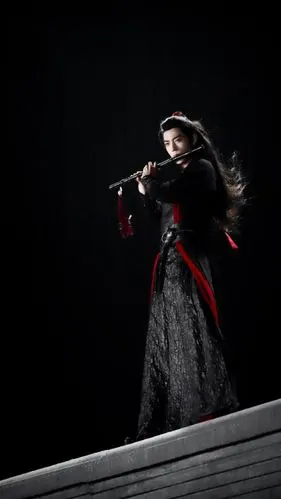 肖战吹笛子阿羡