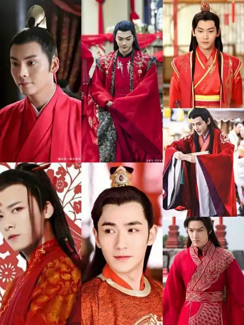 新春红衣男神你最爱谁