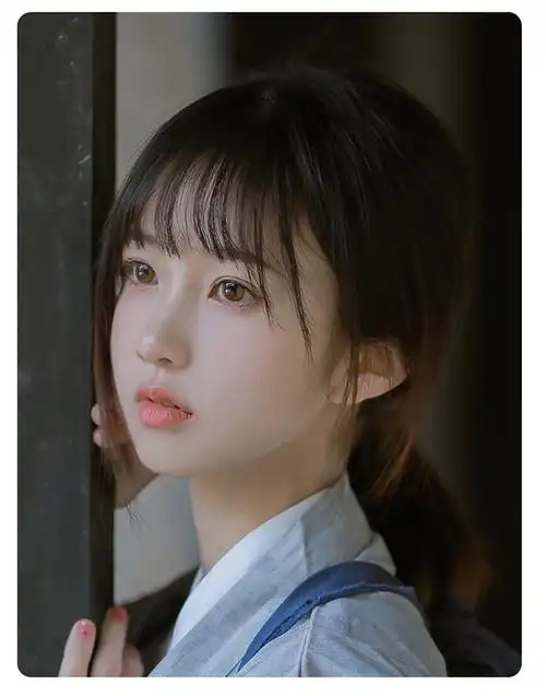 刘海假发女小千代假刘海真人发丝网红空气刘海自然前额刘海假发片