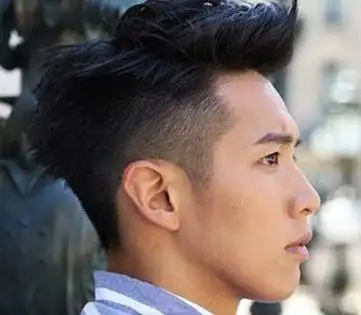 男士短飞机头发型款式图帅酷十足男模飞机头发型图片欣赏