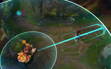 (技能特效演示)瑟庄妮的猪年春节皮肤肯定是最合适不过了,猪妹胯下的