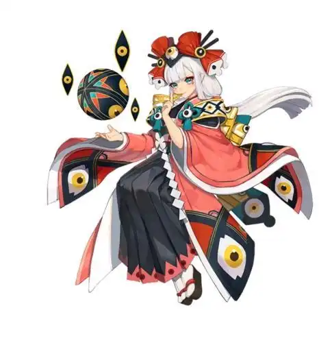 百目鬼临摹(附过程)#临摹 #水彩 #阴阳师 #百目鬼 #小可黄桃