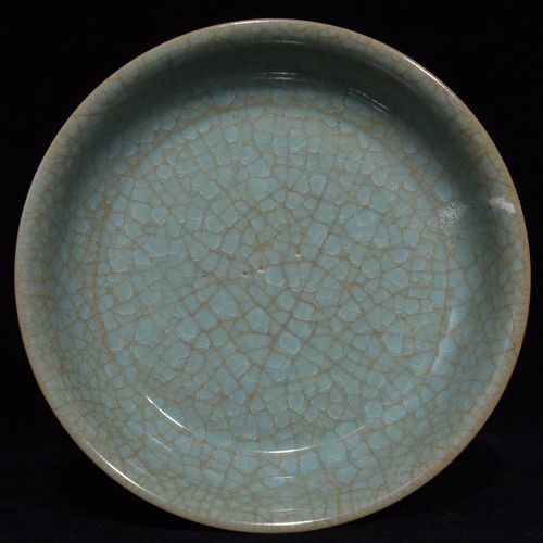 古董古玩收藏真品包老保真老瓷器宋瓷摆件 冰裂纹洗