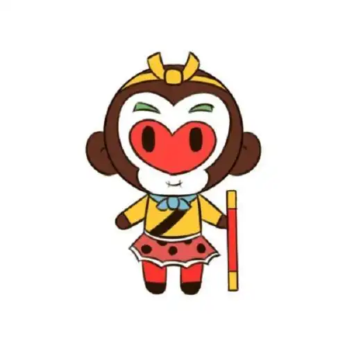 美猴王简笔画有色彩