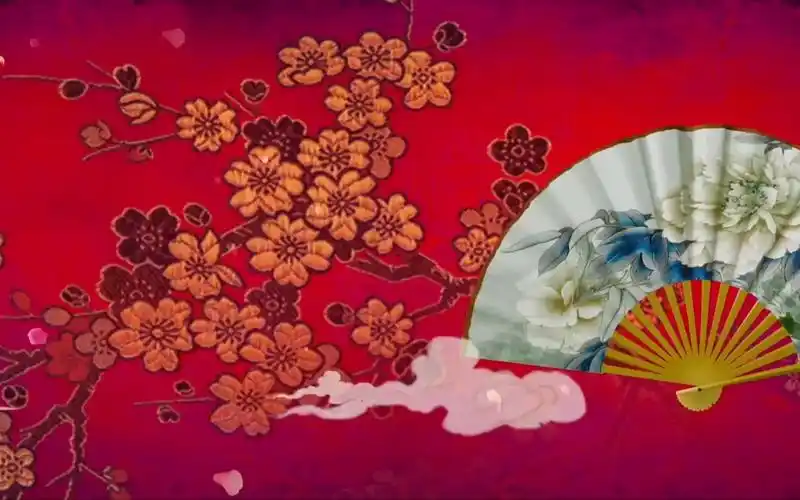 中国风戏曲京剧舞台led背景jj-8-1