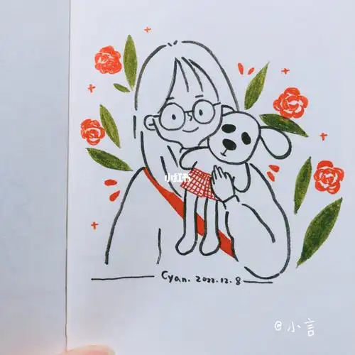 画个简笔画  #画画  #速写人物  #人物简笔画  #原创  #可爱简笔画