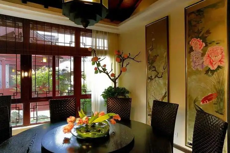 宫廷风中式家装效果图家装装修案例效果图