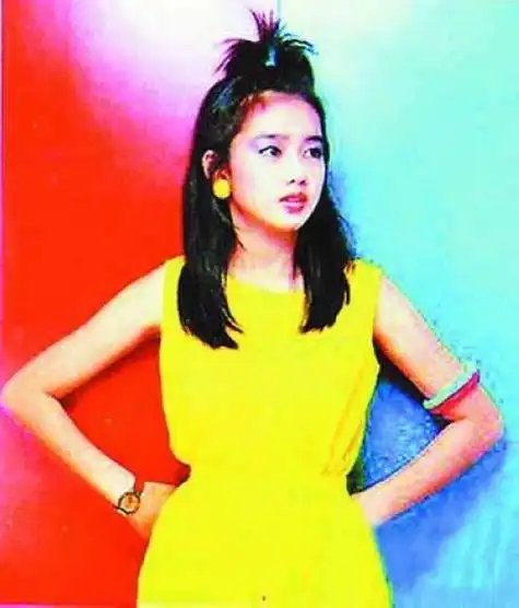 朱丽倩二十年前的旧照