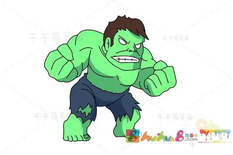 浩克简笔画视频反浩克战甲简笔画一步一步反浩克装甲头的简笔画