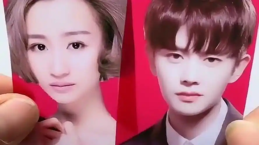 任嘉伦和聂欢的照片合在一起太俊了不愧是真夫妻孩子会长这样吗