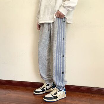 索陆玛裤子男适合初中生高中生穿的男孩青少年学生百搭休闲裤男一鸣抖