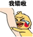 小黄鸡哭唧唧抱大腿表情包合集|我错啦