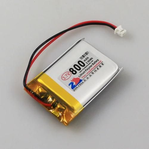 中顺芯702535蓝牙无线设备数码型聚合物锂电池37v74v800mah