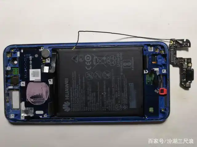 荣耀9手机拆机图解,内部结构图