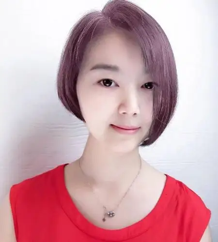 不对称才好看,不对称短发发型,一长一短够潮够时尚