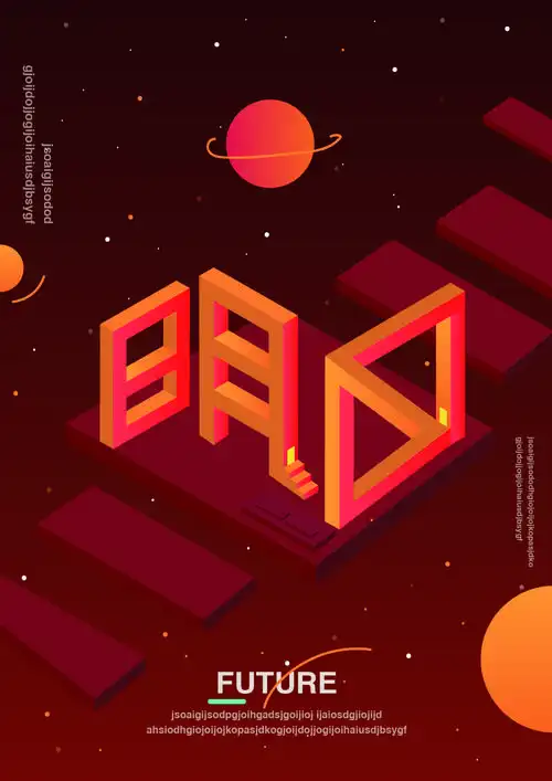 5d科技风海报 - 海报设计教程_ps (cc 2017) - 虎课网