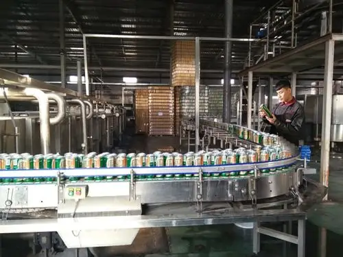 全润啤酒生产忙