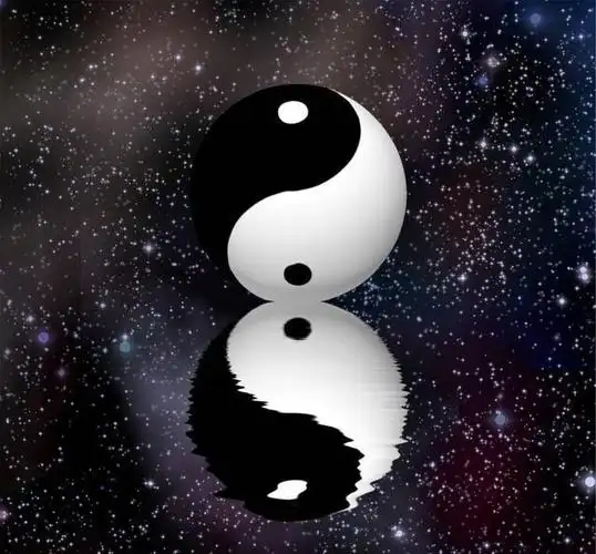 凝神谛视这个小小的太极图时,我们却不能不承认它包含着宇宙中的至理