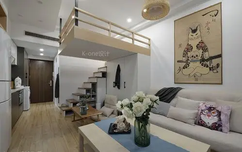 三四十平方的小户型复式房效果图