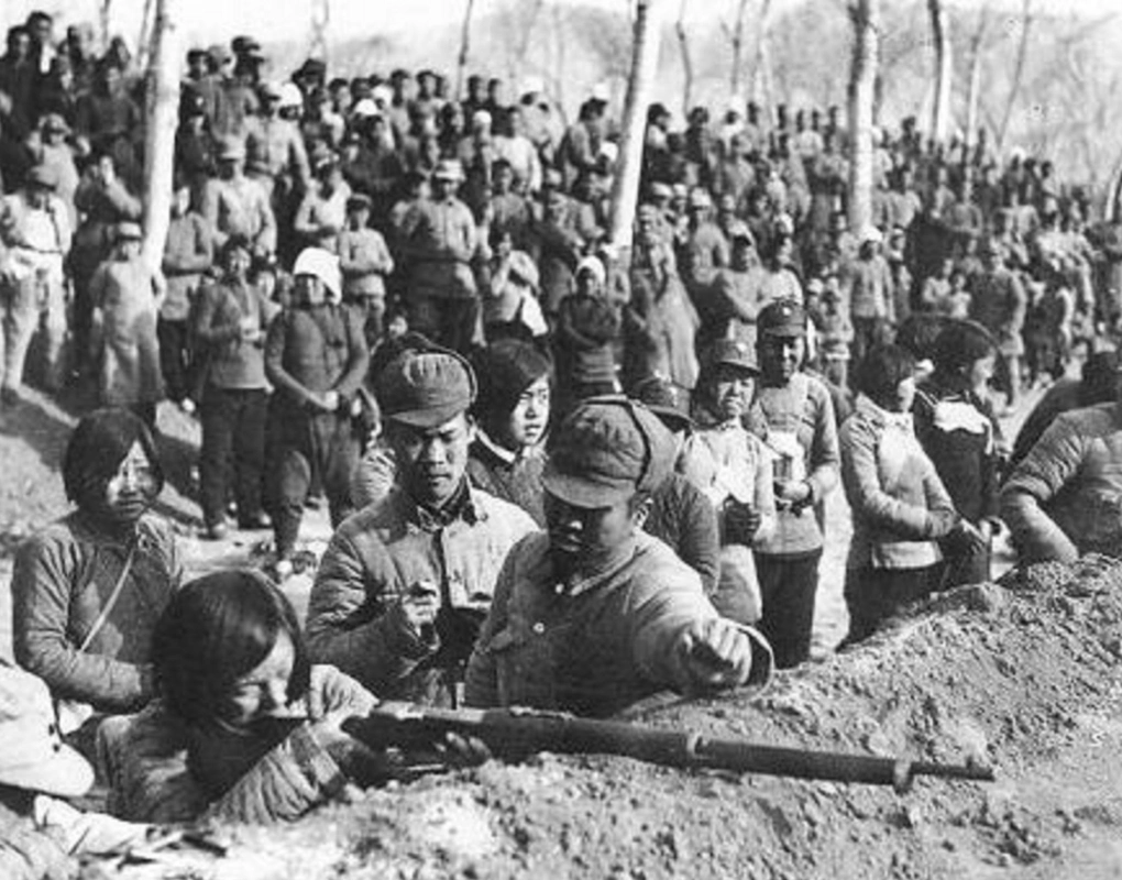 百团大战战况激烈,战情分三个阶段,敌我双方惨重