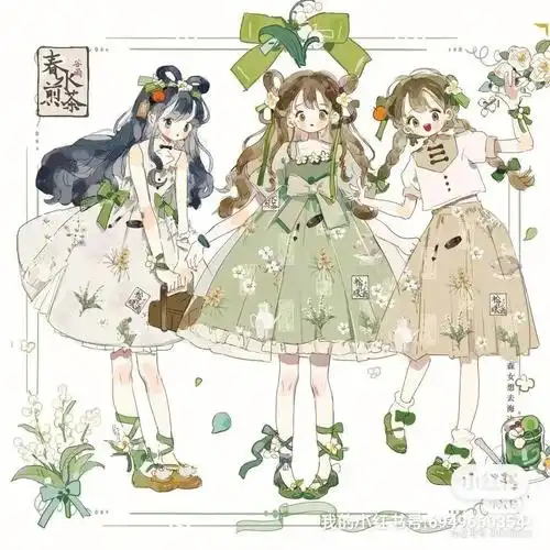 四张闺蜜头像拿来