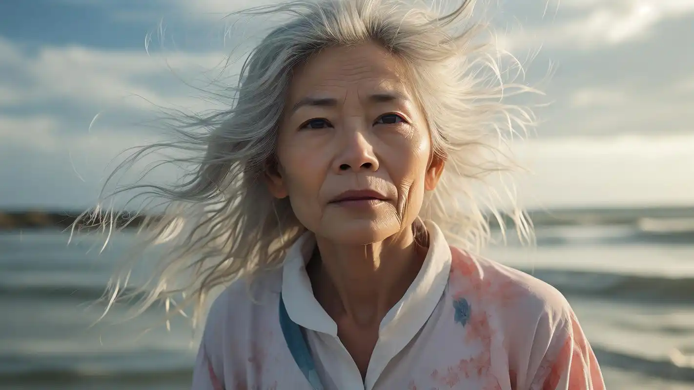 白发老人图片合集,岁月沉淀的韵味90