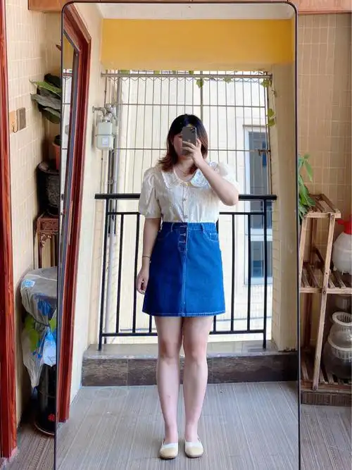 我是吃不瘦的黄吖吖～身高168/体重150/臀围110/腰围86今天分享一套