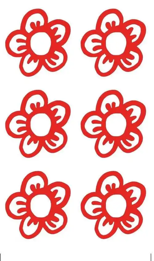 送你一朵小红花易烊千玺同款纹身贴 手指花朵小鸟千纸鹤纹身贴纸