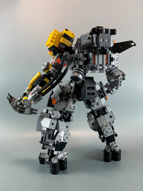 乐高载人机甲moc