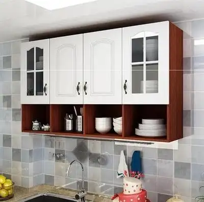 松木衣柜卧室实木吊柜阳台定制简易顶储物柜柜厨房橱柜折半芹242