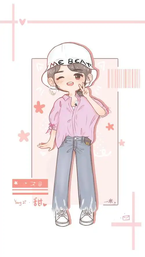 杨紫中餐厅look漫版饭绘cr一米晨曦侵删