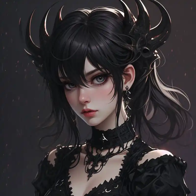 天蝎座头像女95霸气黑化78