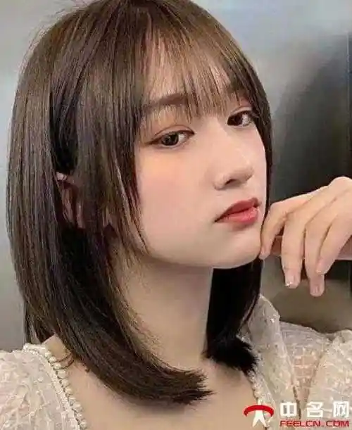 锁骨发2021年最新款直发,甜美减龄百搭不挑人-中名网
