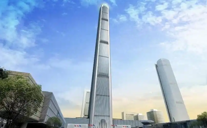 中国最高的6座大厦第一座高达838米将超越迪拜成为世界第一高摩天大厦