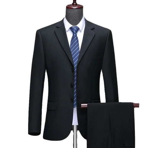 西服套装大码新郎结婚礼服男商务职业正装高级西装雅戈尔羊毛男士