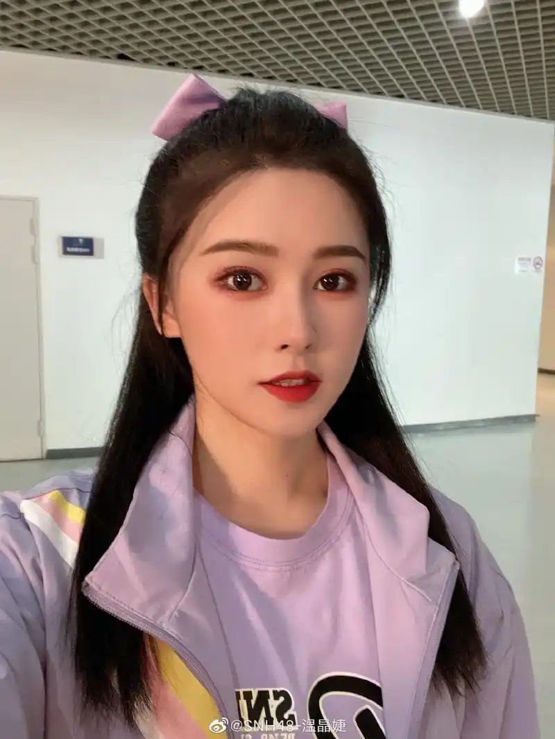 偶像女团snh48成员温晶婕迷人美照欣赏